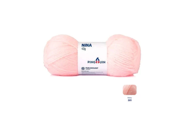 NOVELO DE LA NINA 40G ROSA CLARO BABY 301 PINGOUIN
