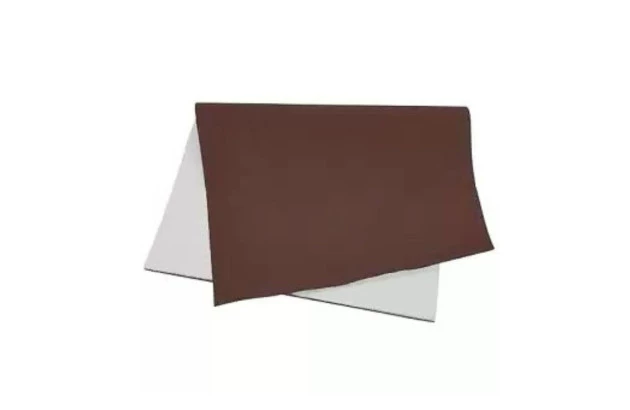 PAPEL CAMURÇA 40X60CM MARROM - FOLHA