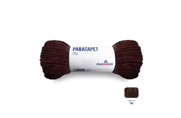 NOVELO DE LA GROSSA PARATAPET 100G MARROM 716 PINGOUIN