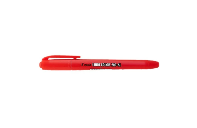 MARCA TEXTO VERMELHO LUMI COLOR 200-SL NEON PILOT