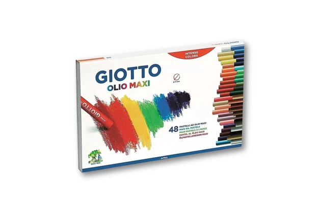GIZ PASTEL ÓLEO 48 CORES GIOTTO OLIO MAXI - FILA F293200