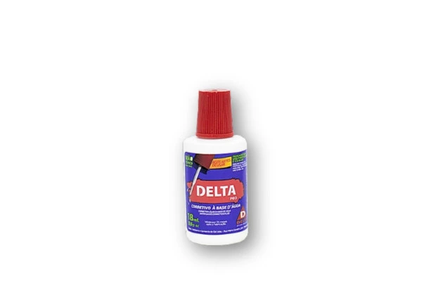 CORRETIVO LIQUÍDO BRANCO 18ML DELTA PRO - 1001-S