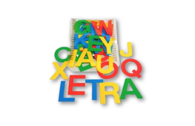BRINQUEDO ALFABETO MÓVEL EM EVA  36PÇS ALTURA 10CM 30.06 JOTT PLAY