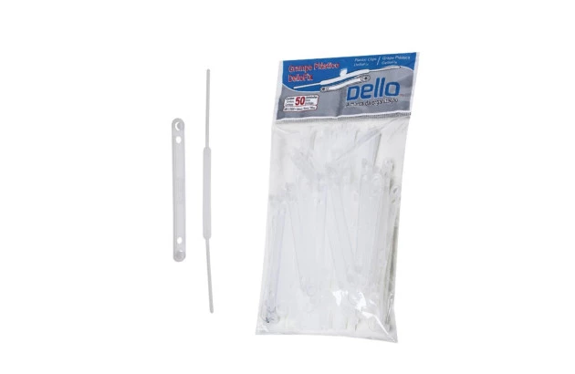 GRAMPO PLÁSTICO DELLOFIX PCT/50 BRANCO 301 DELLO