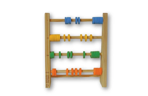 BRINQUEDO EDUCATIVO ABACO FECHADO EM EVA 40 ARGOLAS 30.03 JOTT PLAY