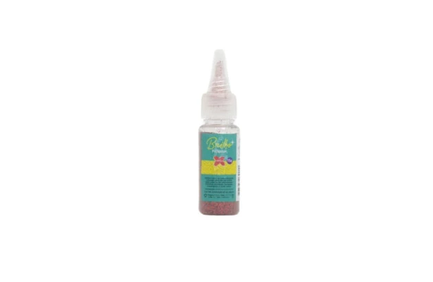 GLITTER BISNAGA MAKE+ 15G  VERMELHO 7039