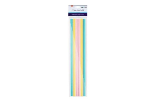 COLA BASTAO QUENTE PASTEL GROSSO 11.2X300MM  PCT/6 BRW CQ2011