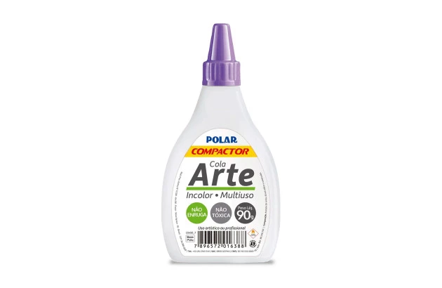 COLA POLAR ARTE 90G PARA ARTESANATO COMPACTOR