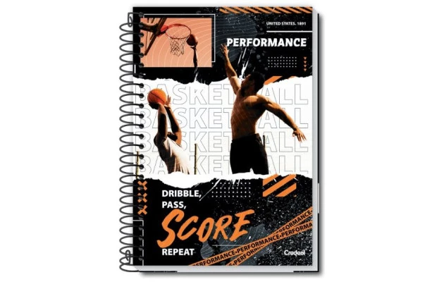 CADERNO CAPA DURA PERFORMACE 20 MATERIAS CREDEAL