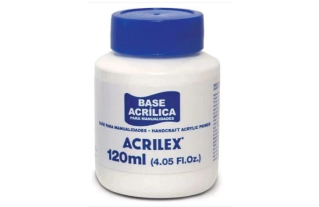 BASE ACRÍLICA PARA ARTESANATO 120ML ACRILEX 3412