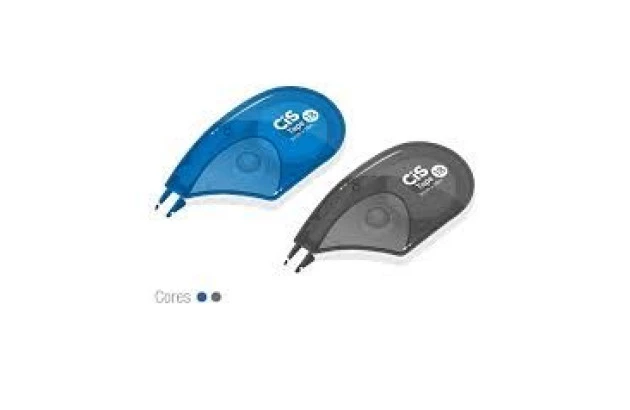 CORRETIVO FITA TAPE 18 5MM X 18M FORMATO ANATÔMICO SORTIDOS | CIS
