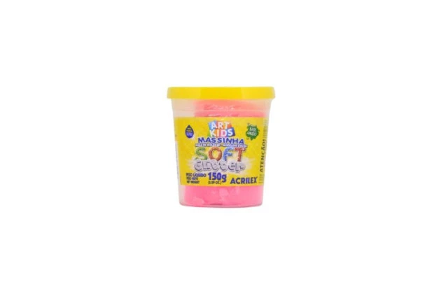 MASSA DE MODELAR SOFT 150G GLITTER MARAVILHA 212 ACRILEX
