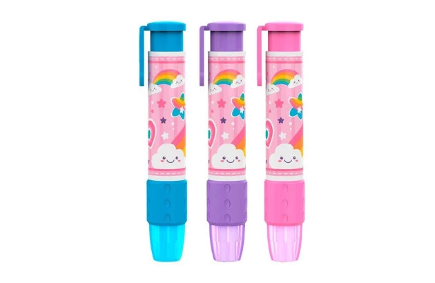 BORRACHA CANETA CORES MÁGICAS SORTIDA MERCUR