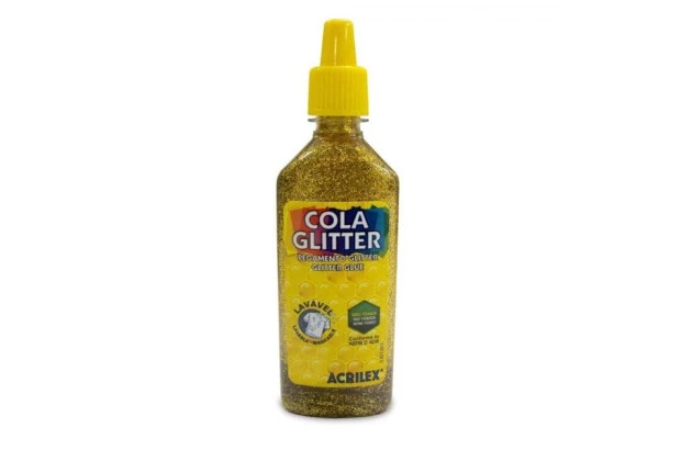 COLA GLITTER OURO 23G 201 2900 ACRILEX