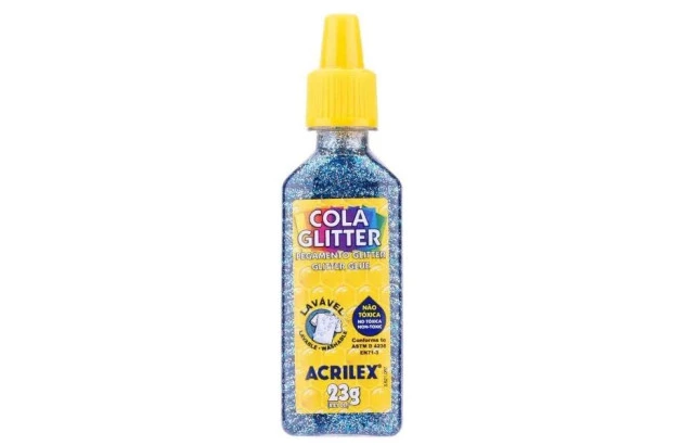 COLA GLITTER CEU ESTRELADO 23G 221 2900 ACRILEX