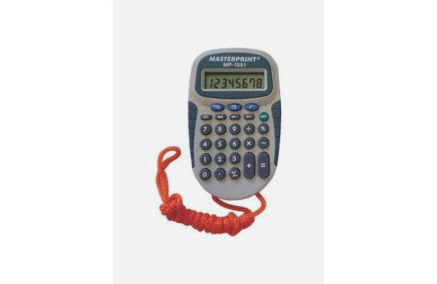 CALCULADORA DE MESA 8 DIGITOS MP1051 - MASTERPRINT