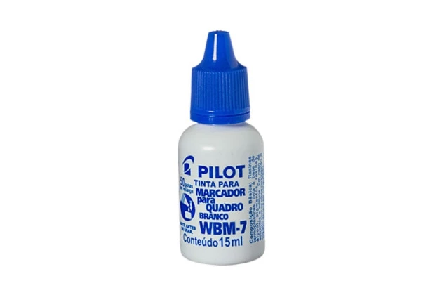 TINTA PARA MARCADOR DE QUADRO BRANCO WBW-7 15 ML AZUL PILOT