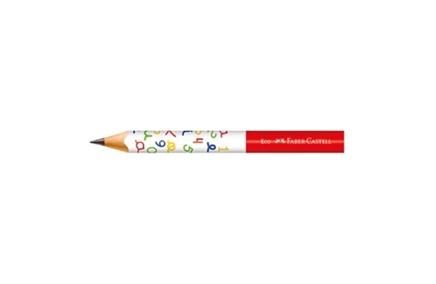 LAPIS PRETO ECOLAPIS JUMBO 1205J FABER CASTELL