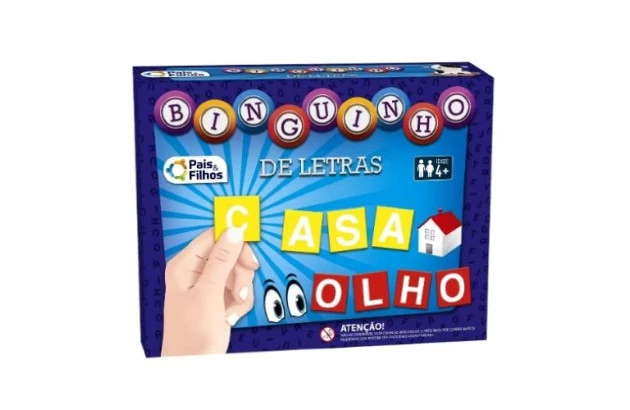 BRINQUEDO EDUCACAO BINGUINHO DE LETRAS