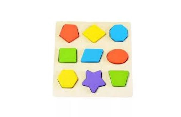 BRINQUEDO EDUCATIVO FORMAS GEOMÉTRICAS PAIS &  FILHOS