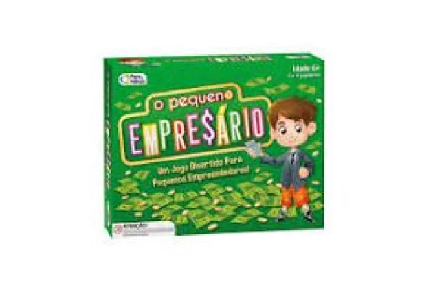 JOGO DE TABULEIRO O PEQUENO EMPRESARIO | + 6 ANOS - 2 A 4 JOGADORAS | PAIS & FILHOS
