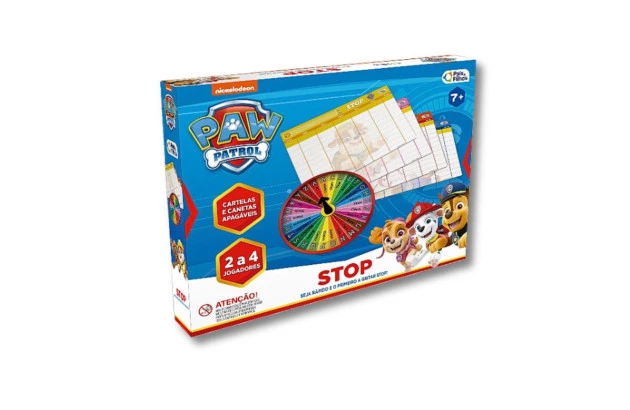 JOGO DE TABULEIRO STOP PATRULHA CANINA