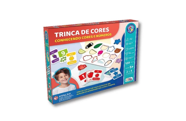 JOGO TRINCA DE CORES LINHA INCLUSIVA - PAIS E FILHOS 792487-1