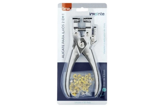 VAZADOR E APLICADOR DE ILHOS 4,5MM AL0002 BRW