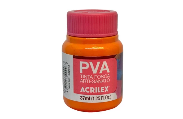 TINTA PVA FOSCA PARA ARTESANATO 37ML MINERAL 893 - UNIDADE | ACRILEX 3240