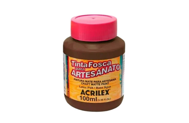 TINTA PVA FOSCA PARA ARTESANATO 100ML RÚSTICO 896 - UNIDADE | ACRILEX 3210