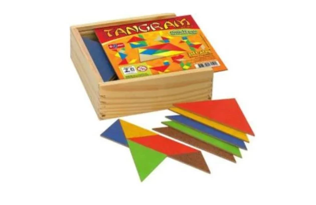 BRINQUEDO EDUCATIVO TANGRAM COM 70 PEÇAS