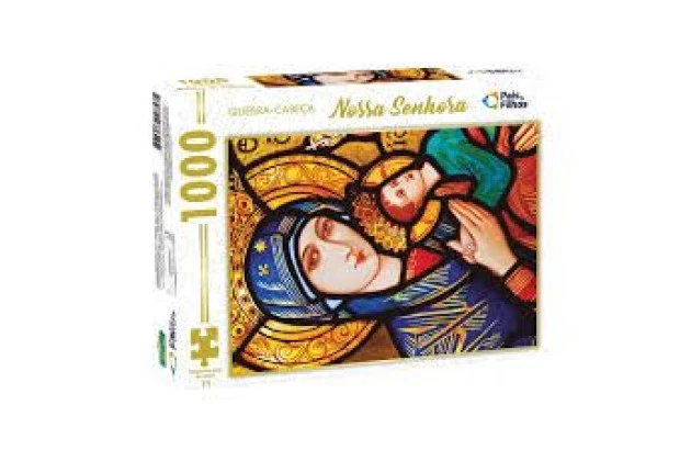 QUEBRA CABECA 1000 PEÇAS NOSSA SENHORA | IDADE 10 ANOS - PAIS E FILHOS