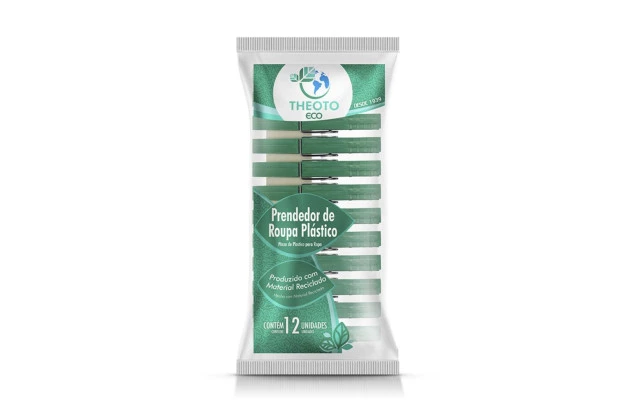 PRENDEDOR DE ROUPA PLÁSTICO SORTIDO PCT/12 THEOTO
