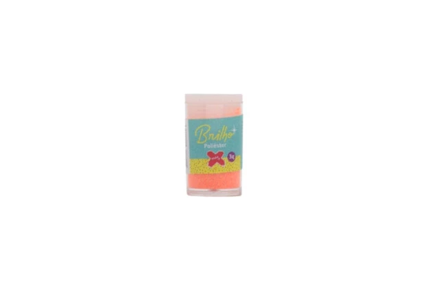 GLITTER ESCOLAR 3G LARANJA NEON | MAKE+ 7020