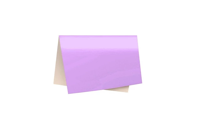 PAPEL CARTÃO FOSCO LILÁS 48X60 CM - FOLHA
