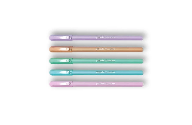 CANETA ESFEROGRÁFICA 0.7 PICNIC CORES SORTIDAS LEOEARTE