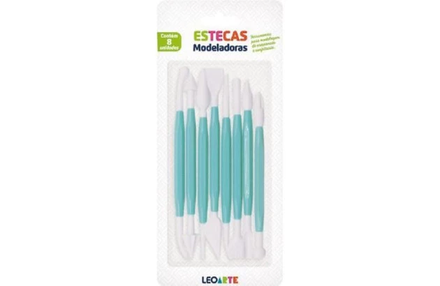 ESTECAS MODELADORAS  8 UNDS LEOARTE 79850