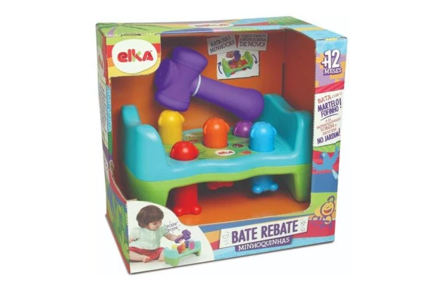 BRINQUEDO BATE REBATE MINHOQUINHAS 1172 ELKA